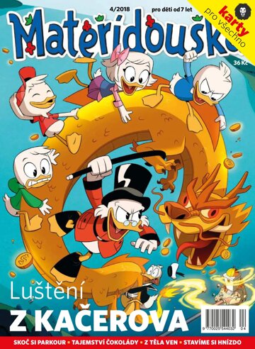 Obálka e-magazínu Mateřídouška 4/2018
