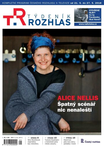 Obálka e-magazínu Týdeník Rozhlas 21/2018