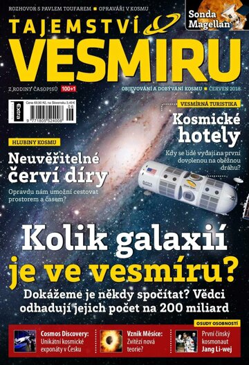 Obálka e-magazínu Tajemství Vesmíru 6/2018