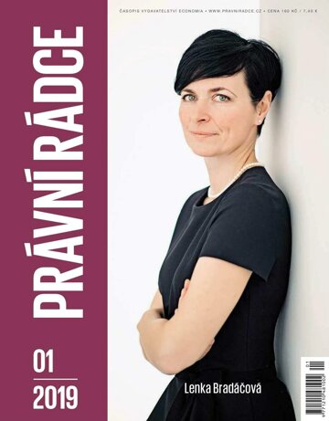 Obálka e-magazínu Právní rádce 1/2019