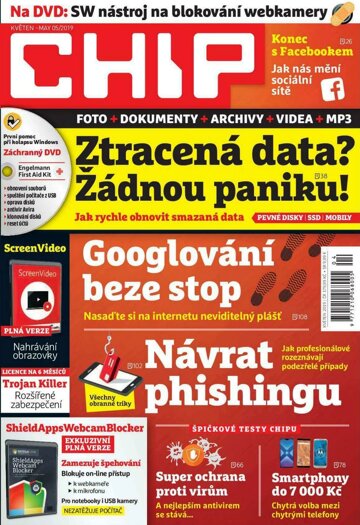 Obálka e-magazínu CHIP 5/2019