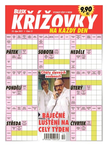 Obálka e-magazínu Blesk křížovky na každý den 12/2021