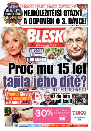 Obálka e-magazínu Blesk 7.12.2021