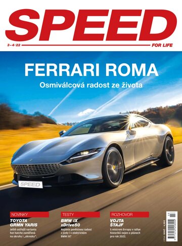 Obálka e-magazínu Speed 3-4/2022