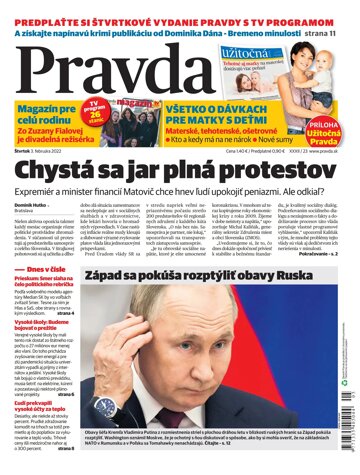 Obálka e-magazínu Pravda Pravdy 3. 2. 2022