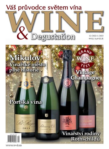Obálka e-magazínu Wine and Degustation 12/2022 - 1/2023