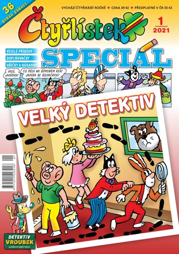 Obálka e-magazínu Čtyřlístek speciál 1/2021