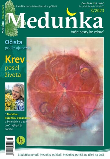 Obálka e-magazínu Meduňka 3/2023