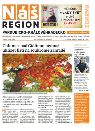 Obálka e-magazínu Náš Region - Pardubicko/Královéhradecko 11/2023