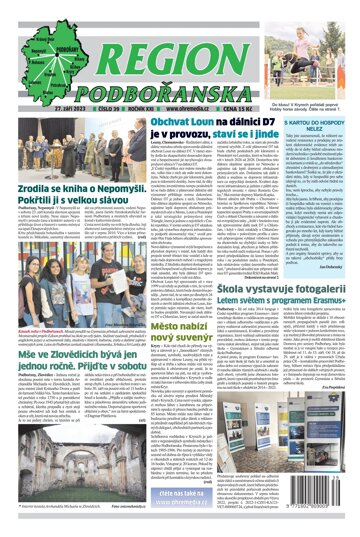 Obálka e-magazínu Region Podbořanska 39/23