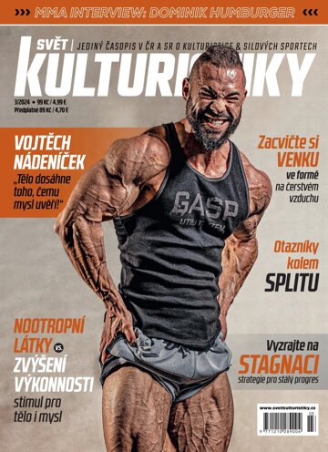 Obálka e-magazínu Svět Kulturistiky 3/2024