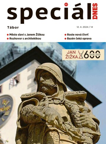 Obálka e-magazínu Magazín DNES SPECIÁL Jižní Čechy - 12.4.2024