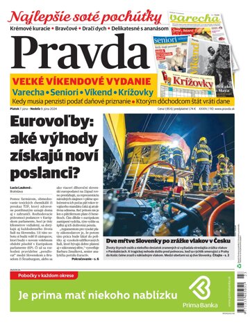 Obálka e-magazínu Pravda 7. 6. 2024