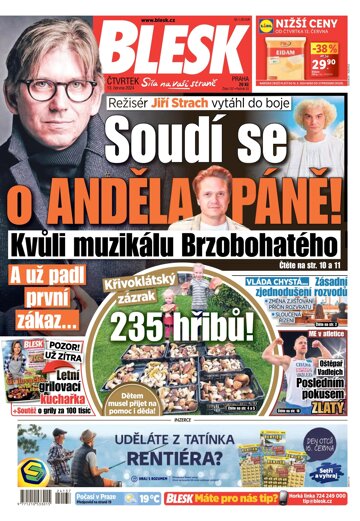 Obálka e-magazínu Blesk 13.6.2024