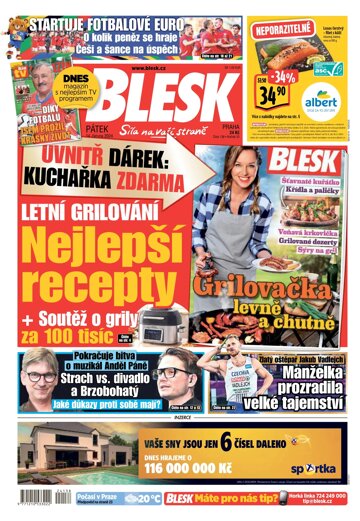 Obálka e-magazínu Blesk 14.6.2024