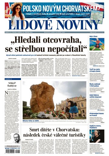 Obálka e-magazínu Lidové noviny 22.6.2024