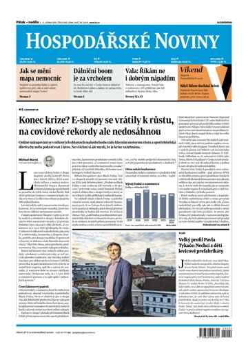 Obálka e-magazínu Hospodářské noviny 002 - 3.1.2025
