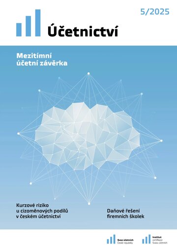 Obálka e-magazínu Účetnictví 5/2025