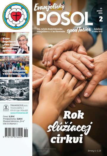 Obálka e-magazínu Evanjelický posol spod Tatier 2/2026