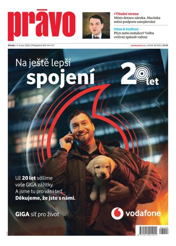 Obálka e-magazínu Deník Právo 4.2.2026