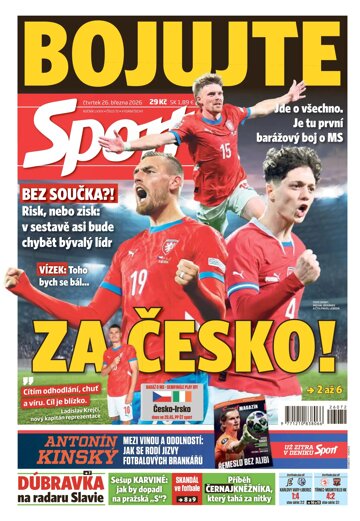 Obálka e-magazínu Sport 26.3.2026