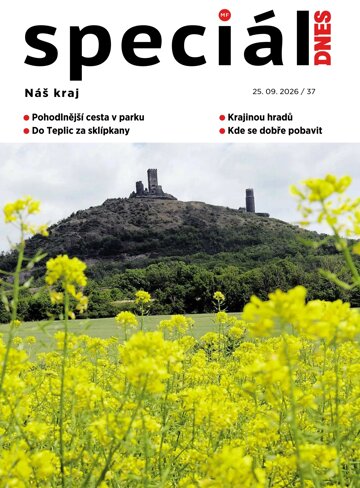 Obálka e-magazínu Magazín DNES SPECIÁL Severní Čechy - 25.9.2026