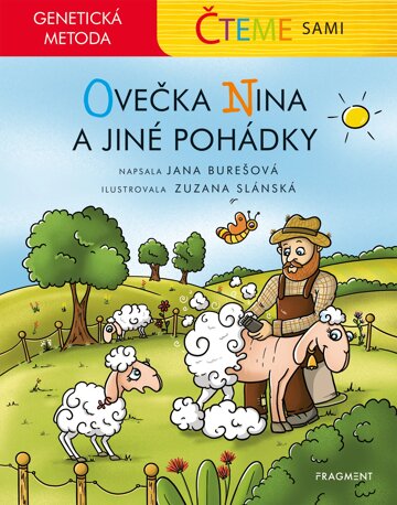 Obálka knihy Čteme sami – genetická metoda - Ovečka Nina a jiné pohádky