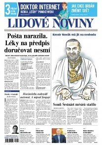 Obálka e-magazínu Lidové noviny 16.8.2014