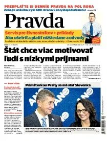 Obálka e-magazínu Pravda 14. 10. 2014