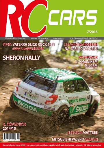 Obálka e-magazínu RC cars 7/2015