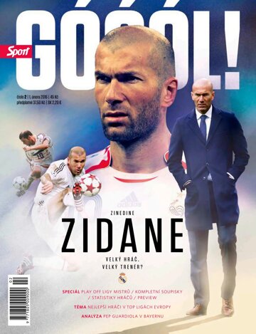 Obálka e-magazínu Sport Goool! 2/2016