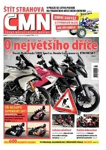 Obálka e-magazínu ČESKÉ MOTOCYKLOVÉ NOVINY 7/2012