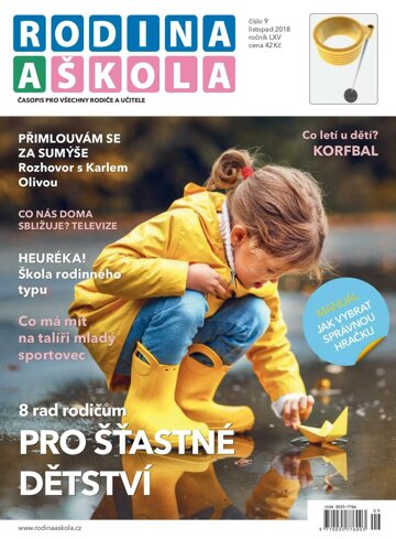 Obálka e-magazínu Rodina a škola 9/2018