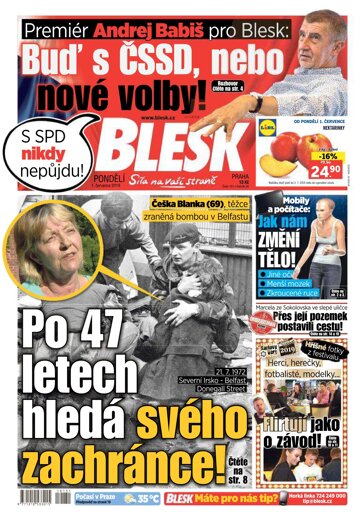 Obálka e-magazínu Blesk 1.7.2019