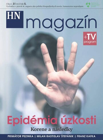 Obálka e-magazínu Prílohy HN magazín číslo: 31 ročník 5.