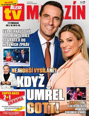 Obálka e-magazínu Příloha Blesk Tv - 2.10.2020