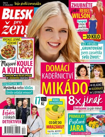 Obálka e-magazínu Blesk pro ženy 12/2022