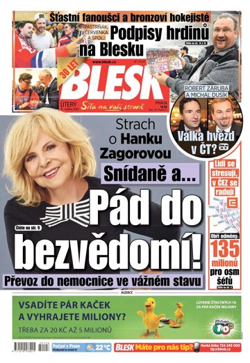 Obálka e-magazínu Blesk 31.5.2022