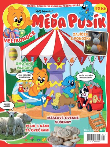 Obálka e-magazínu Méďa Pusík 4/2017