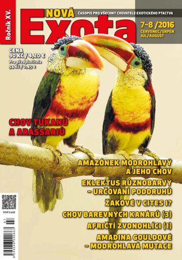 Obálka e-magazínu Nová EXOTA 7-8/2016