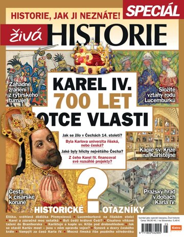 Obálka e-magazínu Živá historie SPECIÁL léto 2016