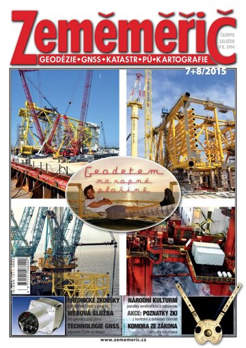Obálka e-magazínu Zeměměřič Ze 07+08-2015