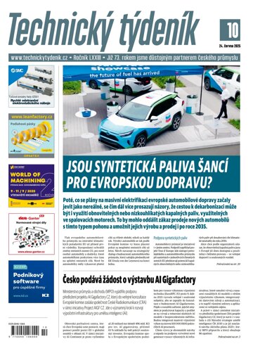 Obálka e-magazínu Technický týdeník 10/2025