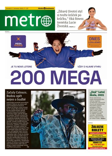 Obálka e-magazínu deník METRO 17.7.2025