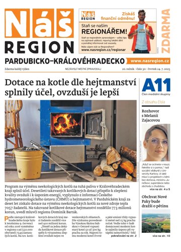 Obálka e-magazínu Náš Region - Pardubicko/Královéhradecko 30/2025