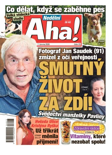 Obálka e-magazínu Nedělní AHA! 7.6.2026