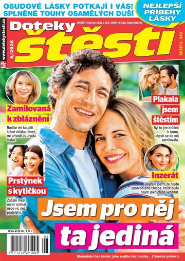 Obálka e-magazínu Doteky štěstí 8/2026