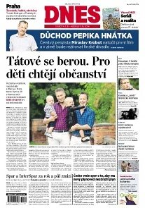 Obálka e-magazínu MF Dnes 2.8.2014