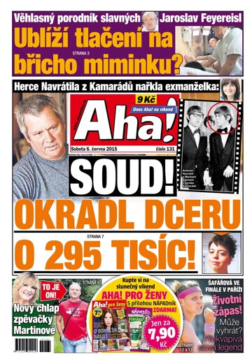 Obálka e-magazínu AHA! 6.6.2015