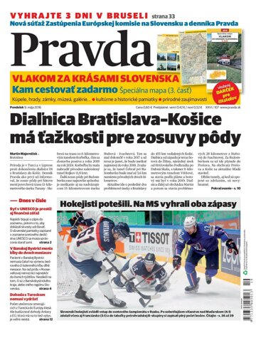 Obálka e-magazínu Pravda 9.5.2016